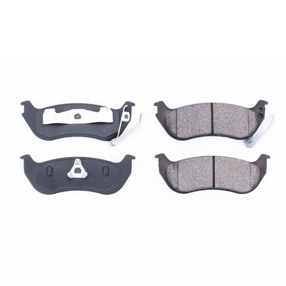 PowerStop 16-981 Z16 Evolution Ceramic Rear Brake Pads for 03-06 Jeep Wrangler TJ Rear Disc Models