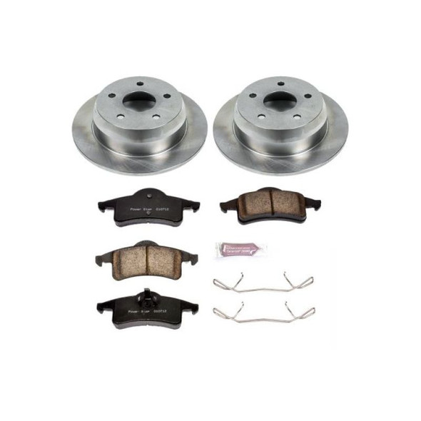 PowerStop KOE2151 Rear Z16 Autospecialty Daily Driver OE Brake Kit for 99-04 Jeep Grand Cherokee WJ