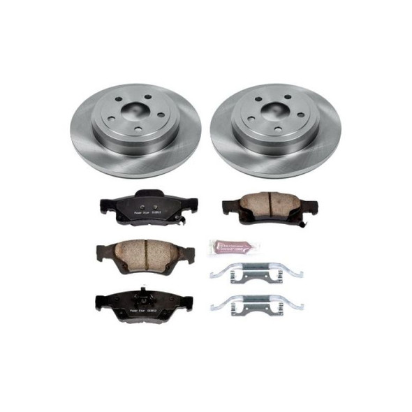 PowerStop KOE5950 Rear Z16 Autospecialty Daily Driver OE Brake Kit for 11-15 Jeep Grand Cherokee WK2