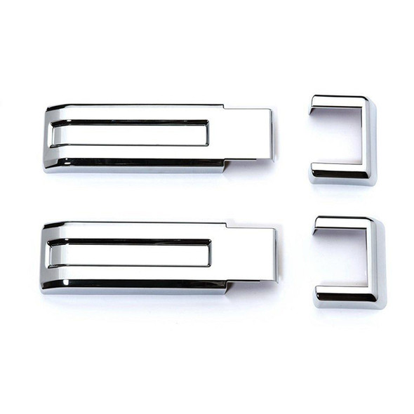 Putco 401266 Chrome Tailgate Hinge Covers for 07-18 Jeep Wrangler JK