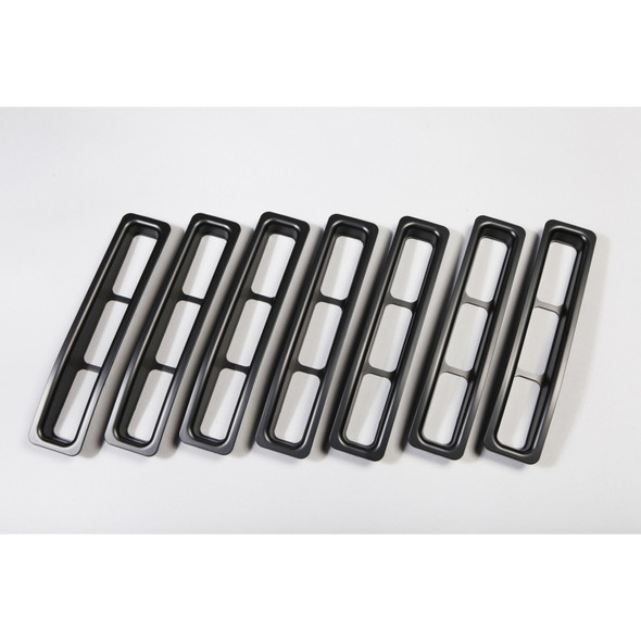 Rugged Ridge Grille Inserts for 97-06 Jeep Wrangler TJ & Unlimited