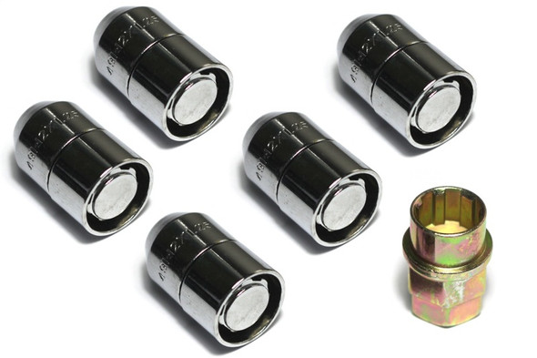 Rugged Ridge 5 Piece Wheel Lock Set 1/2"x20 Thread
