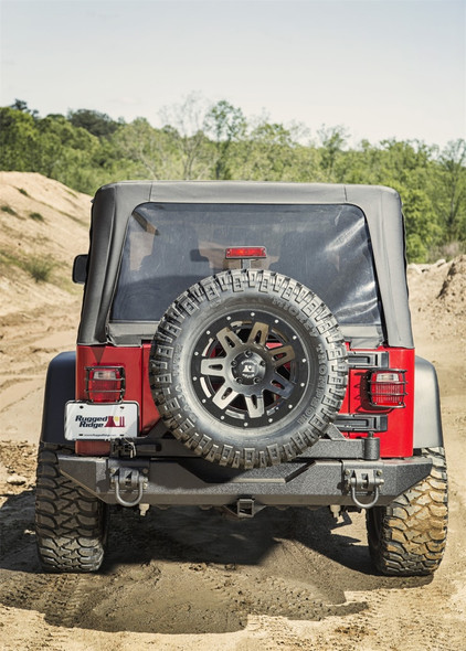 Rugged Ridge 13761.35 Montana Replacement Soft Top with Tinted Windows in Black Diamond for 04-06 Jeep Wrangler Unlimited LJ