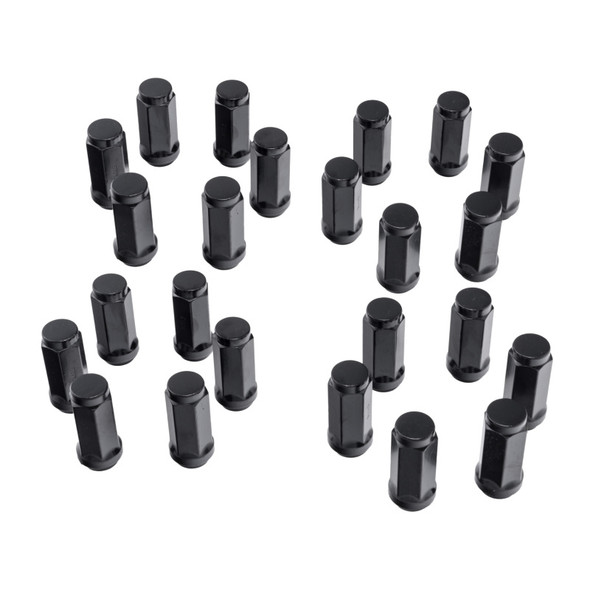 Rugged Ridge 16715.32 24-Piece Lug Nut Set for 18-26 Jeep Wrangler JL & Gladiator JT