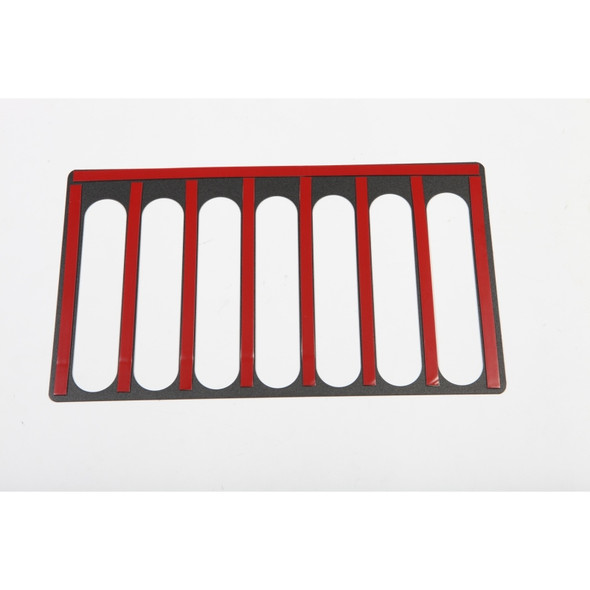 Rugged Ridge 11206.05 Hood Vent Cover in Black for 07-18 Jeep Wrangler JK