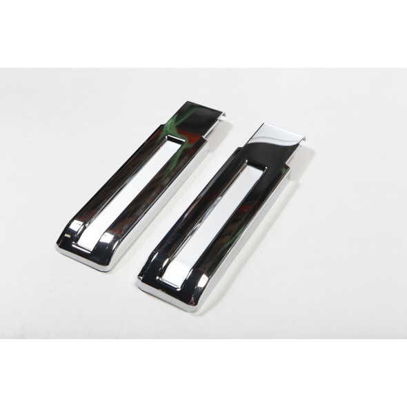 Rugged Ridge 13311.24 Chrome Tailgate Hinge Covers for 07-18 Jeep Wrangler JK