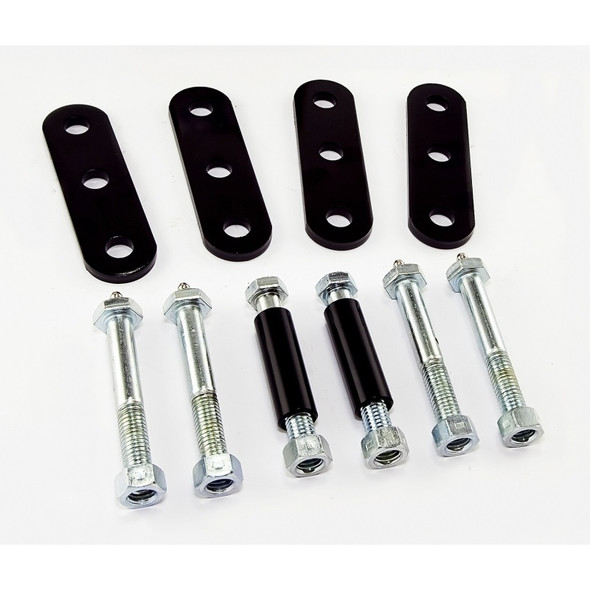 Rugged Ridge 18265.06 Front Greasable Shackles without Bushings for 76-86 Jeep CJ-5 , CJ-7 & CJ-8 Scrambler