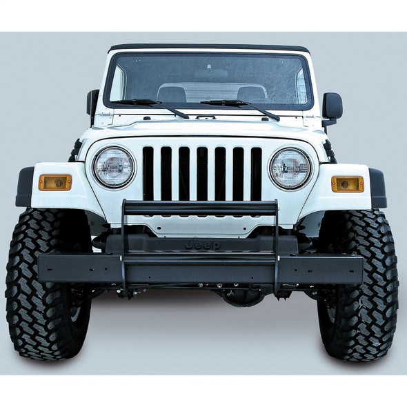 Rugged Ridge 11511.02 Front Guard in Gloss Black for 97-06 Jeep Wrangler TJ & Unlimited