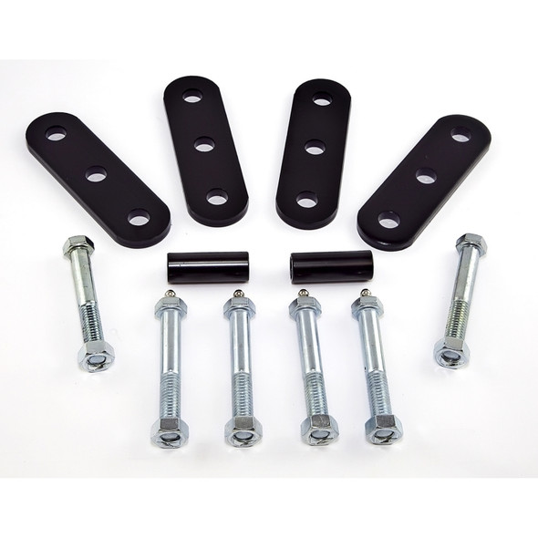 Rugged Ridge 18265.02 Heavy Duty Front or Rear Greasable Shackles without Bushings for 55-75 Jeep CJ-5 & CJ-6