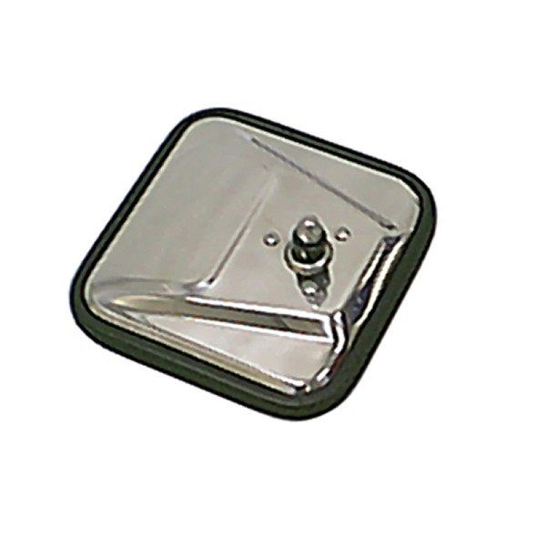 Rugged Ridge 11006.02 Passenger Side Stainless Steel Mirror Head With Convex Glass for 58-86 Jeep CJ-5, CJ-6, CJ-7 & CJ-8 Scrambler
