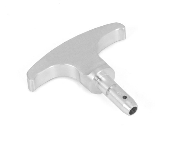 Rugged Ridge 11430.07 Brushed Billet Aluminum Oil Dipstick Handle for 07-11 Jeep Wrangler JK