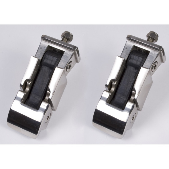 Rugged Ridge 11116.02 Stainless Steel Hood Latch Set for 97-06 Jeep Wrangler TJ