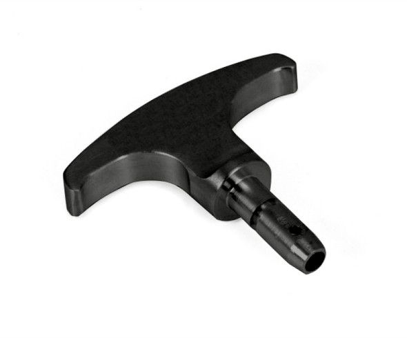 Rugged Ridge 11431.07 Engine Oil Dipstick Handle in Black for 07-11 Jeep Wrangler JK with 3.8L Engine