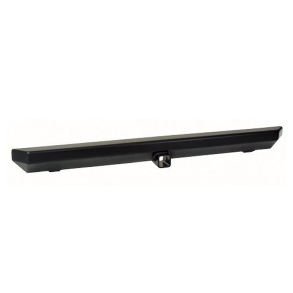 Rugged Ridge 11503.20 Classic Rock Bumper Rear with 2" Receiver in Textured Black for 87-06 Jeep Wrangler YJ & TJ