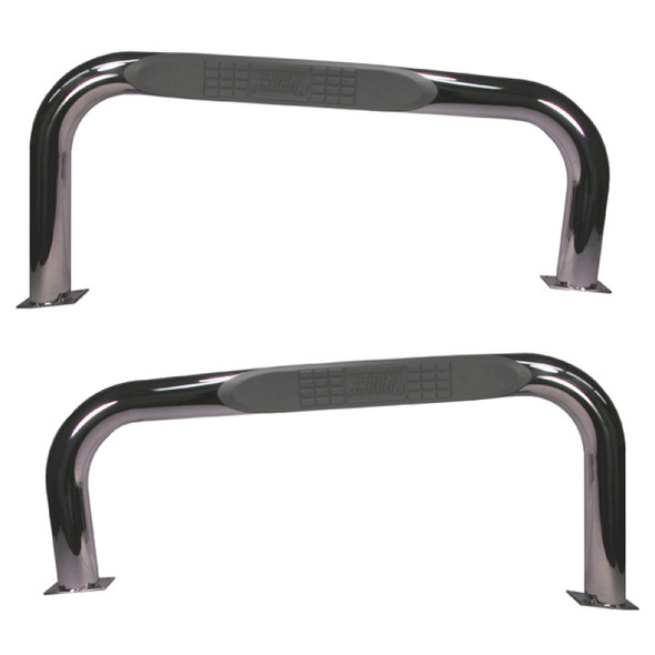 Rugged Ridge 11522.03 Stainless Steel Nerf Bars for 76-86 Jeep CJ-7