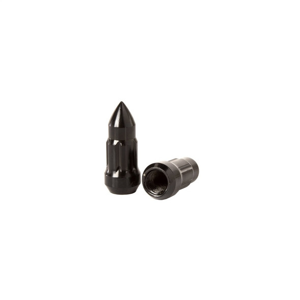 Rugged Ridge 16715.25 Bullet Style Lug Nut Kit in Black for 87-18 Jeep Vehicles