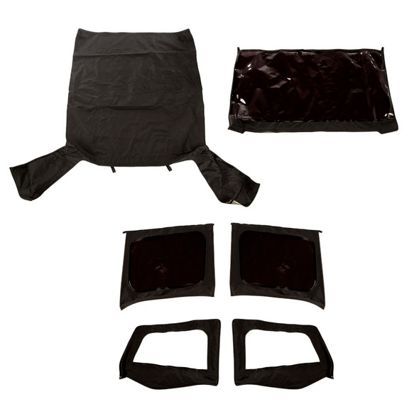 Rugged Ridge 13752.35 Montana Soft Top with Skins for 87-95 Jeep Wrangler YJ