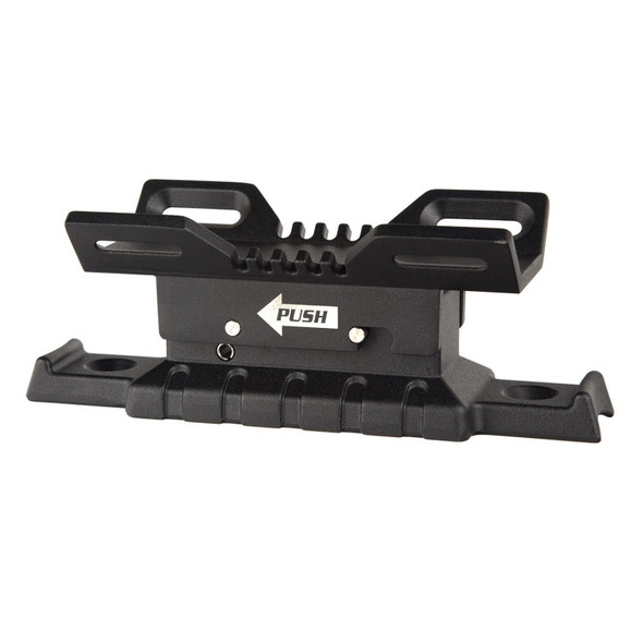 Rugged Ridge 11238.40 Elite Quick Release Fire Extinguisher Holder for 76-23 Jeep Wrangler JL, JK, TJ, YJ, CJ & Gladiator JT