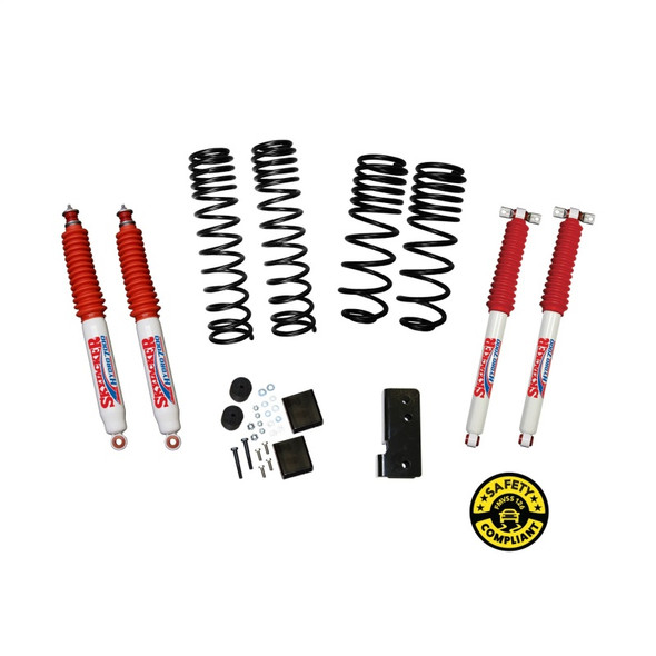 Skyjacker 2-2.5in Dual Rate Long Travel Suspension Lift Kit for 07-18 Jeep Wrangler JK 2 Door