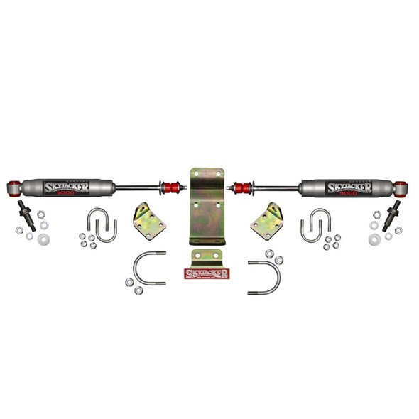 Skyjacker 9208 Silver 9000 Dual Stabilizer Kit for 18-26 Jeep Wrangler JL