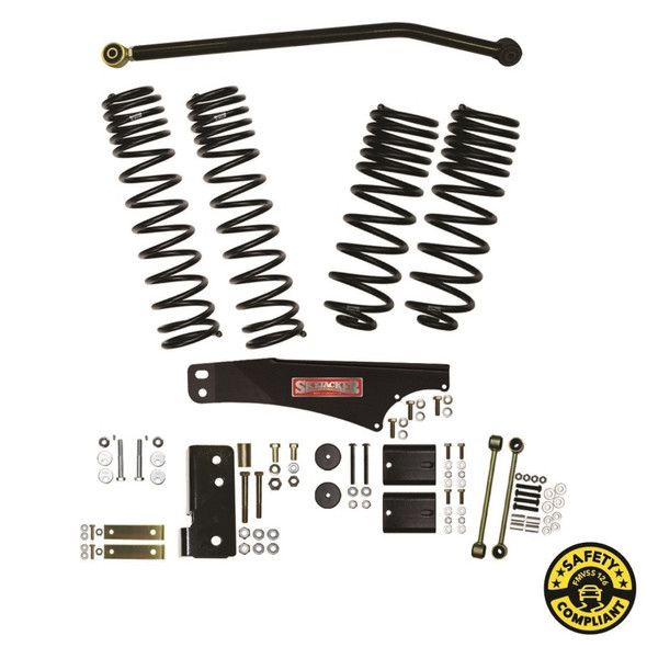 Skyjacker JK35BLT 3.5 in. Component Box with Dual Rate Long Travel Coil Springs for 07-18 Jeep Wrangler JK