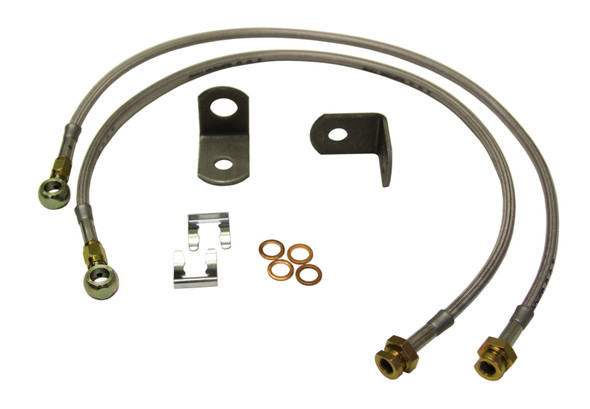 Skyjacker FBL44 Extended Front Brake Hose Kit for 84-01 Jeep Cherokee XJ