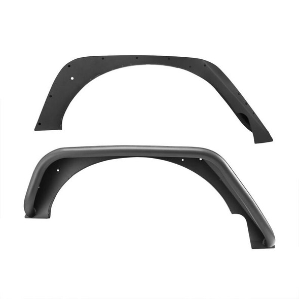 Westin 62-1035 Rear Tube Fenders Textured Black for 18-24 Jeep Wrangler JL & JL Unlimited