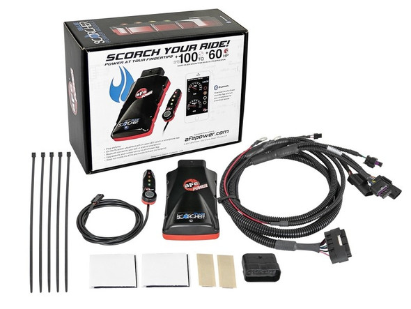 aFe Power SCORCHER BLUE Bluetooth Capable Power Module for 20-26 Ford Bronco