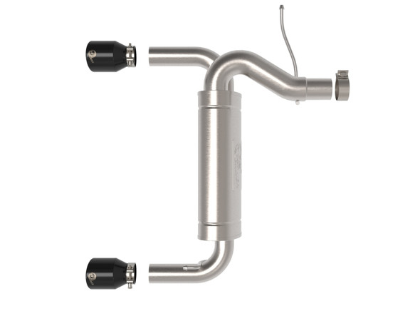 aFe Power Vulcan Series 304 Stainless Steel Axle-Back Exhaust System for 21-26 Ford Bronco with 2.3L & 2.7L Engine