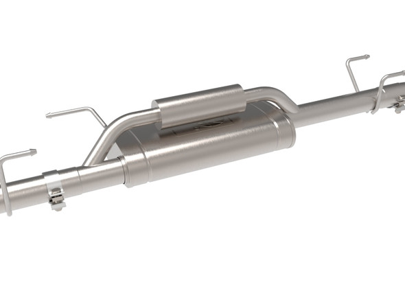 aFe Power 49-36077 Vulcan Series 2.5" 304 Stainless Steel Cat-Back Hi-Tuck Exhaust System for 24-26 Toyota Tacoma L4-2.4L