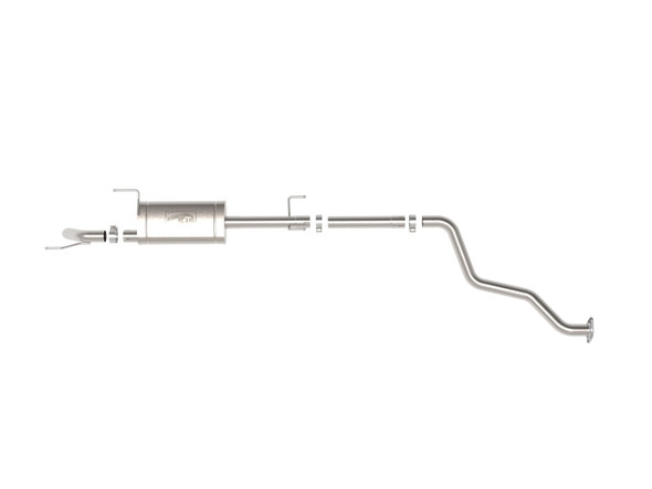 aFe Power 49-46073 ROCK BASHER 2.5" 409 Stainless Steel Cat-Back Exhaust System for 24-26 Toyota Tacoma L4-2.4L (t)