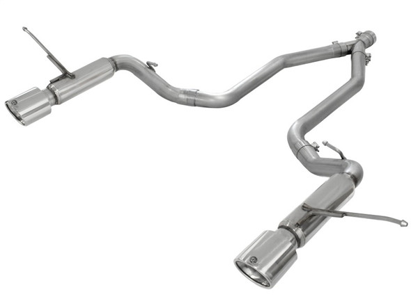 aFe Power 49-46234 MACH Force XP Stainless Steel 2.5" DPF-Back Exhaust with Resonators for 14-15 Jeep Grand Cherokee with V6-3.0L EcoDiesel