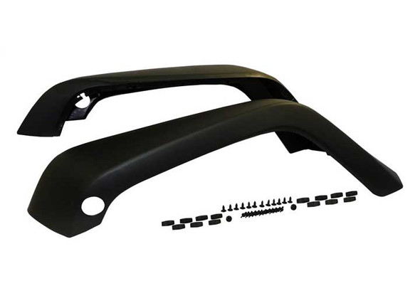 Crown Automotive 5KFKFR Front Fender Flare Set for 07-18 Jeep Wrangler JK