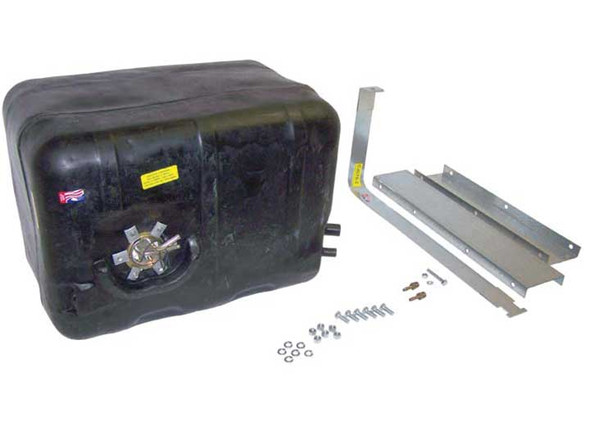 Crown Automotive 8128585PLXL 21 Gallon Fuel Tank Conversion Kit for 78-86 Jeep CJ Series with OE 15 Gallon Fuel Tank
