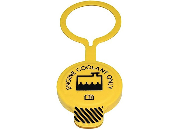 Crown Automotive 55056382AA Coolant Bottle Cap for 07-18 Jeep Wrangler JK; 05-07 Grand Cherokee WK & 06-07 Commander XK