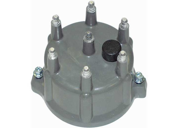 Crown Automotive 33004024 Distributor Cap for 91-93 Jeep Wrangler YJ, 87-93 Cherokee XJ & 1993 Grand Cherokee ZJ with 4.0L 6 Cylinder Engine
