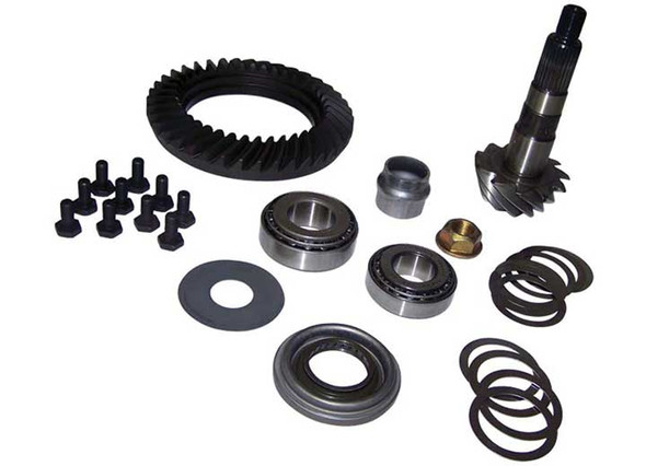Crown Automotive 4864906 3.55 Ratio Ring & Pinion Set for 97-00 Jeep Wrangler TJ & 96-98 Grand Cherokee ZJ with Dana 30 Front Axle