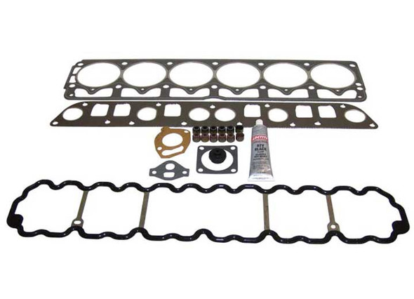 Crown Automotive 4636982AD Upper Valve Grind Gasket Set for 91-99 Jeep Wrangler YJ & TJ; 91-98 Cherokee XJ & Comanche MJ and 93-98 Grand Cherokee ZJ with 4.0L Engine