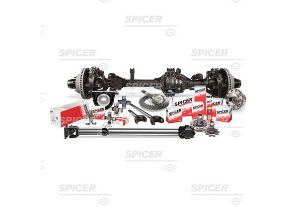Dana Spicer Front 1350 Driveshaft for 18-26 Jeep Wrangler JL with Dana 60 Axles