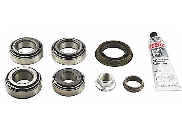 Dana Spicer 2017137 Axle Bearing Rebuild Kit for 90-01 Jeep Wrangler YJ & TJ with Model 35 Rear Axle