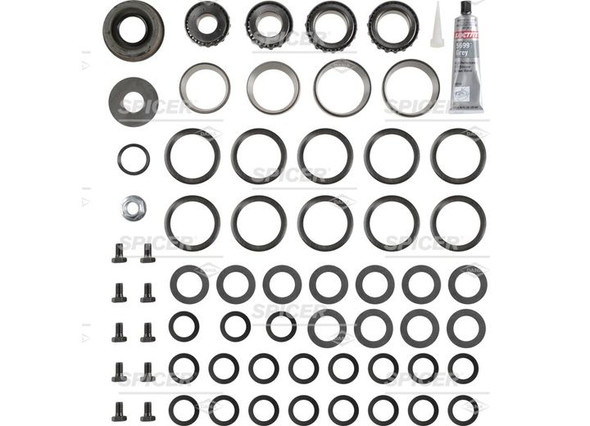 Dana Spicer 2017097 Differential Rebuild Kit for 03-06 Jeep Wrangler TJ & Unlimited with Model 44 Front Axle & Rubicon Applications with Model 44 Rear Axle