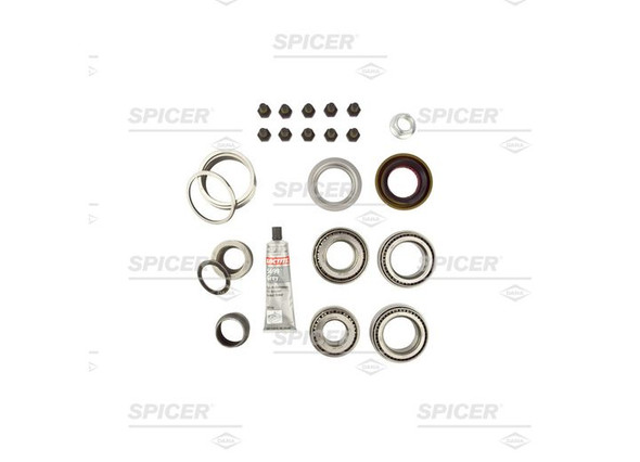 Dana Spicer 2017106 Master Axle Overhaul Kit for 07-09 Jeep Wrangler JK Rubicon with Super 44 Front Axle with Elec Lock