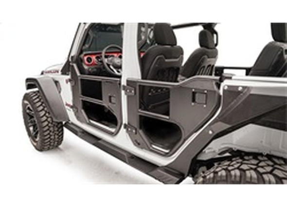 Fab Fours Half Tube Doors for 18-26 Jeep Wrangler JL & Gladiator JT
