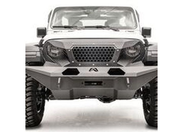 Fab Fours GR4610-1 Full Width front Grumper for 18-26 Jeep Wrangler JL & Gladiator JT