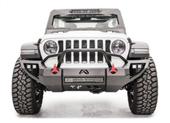 Fab Fours JL18-D4652-1 Vengeance Pre-Runner Front Bumper for 18-26 Jeep Wrangler JL & Gladiator JT