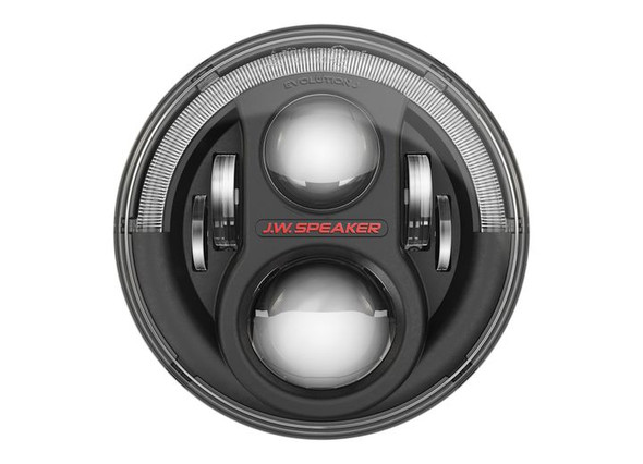 J.W. Speaker Model 8700 Evolution J2 Series 7" LED Headlight Pair for Jeep Wrangler JK