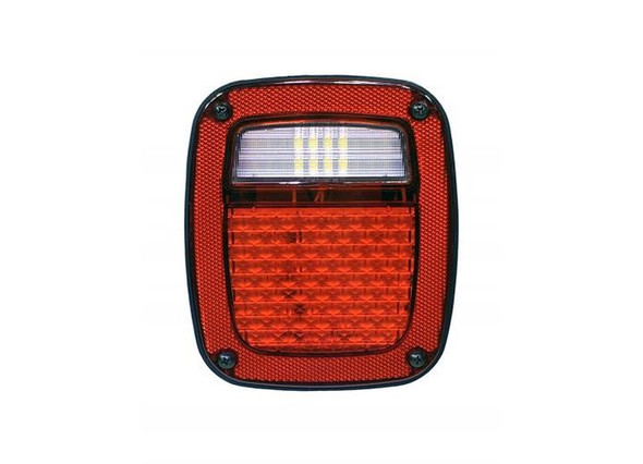 Quake LED QTE940 Replacement LED Tail Lights for 98-06 Jeep Wrangler TJ & Unlimited