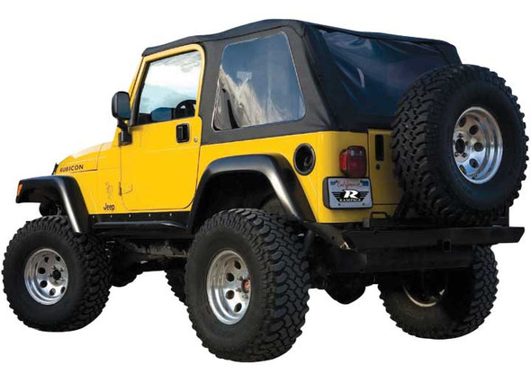 Rampage Products Frameless Trail Top Soft Top for 97-06 Jeep Wrangler TJ