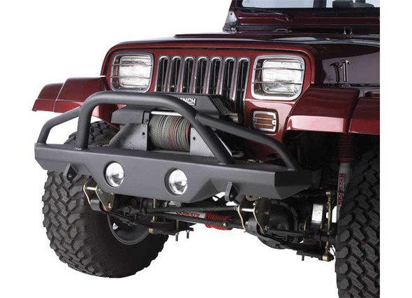 Rampage Products Front Recovery Bumper with Stinger for 87-06 Jeep Wrangler YJ, TJ & Unlimited