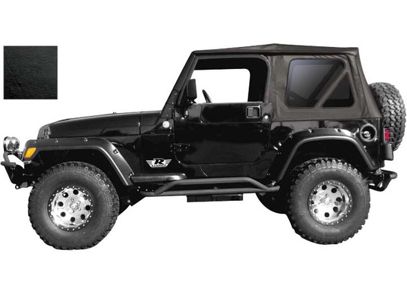 Rampage Products Replacement Soft Top with Tinted Windows for 97-06 Jeep Wrangler TJ